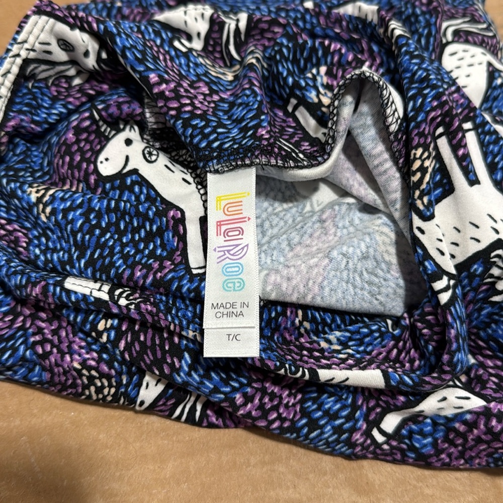 Colorful LuLaRoe Unicorn Leggings - Picture 3 of 4